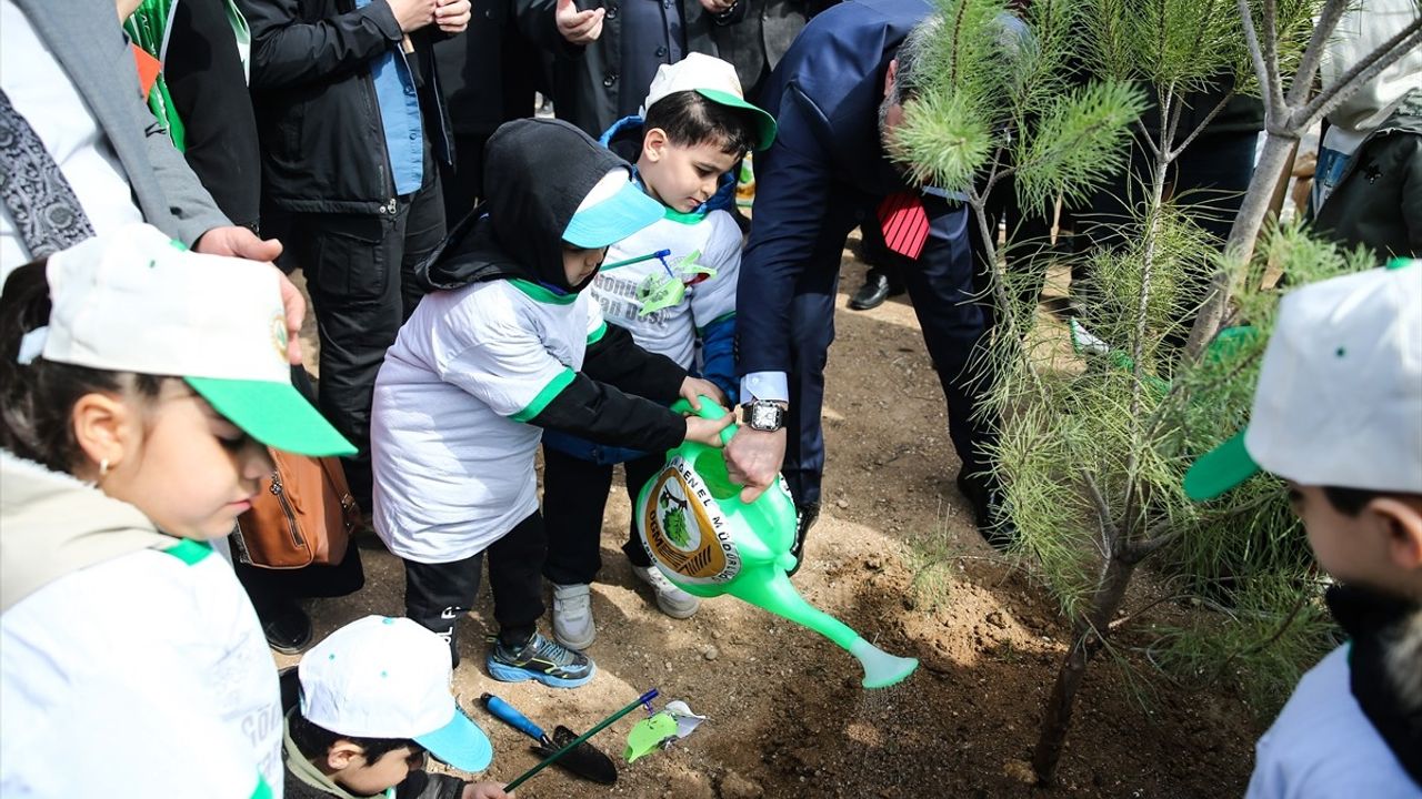 Dünya Ormancılık Günü'nde Adana ve Mersin'de Fidan Dikimi