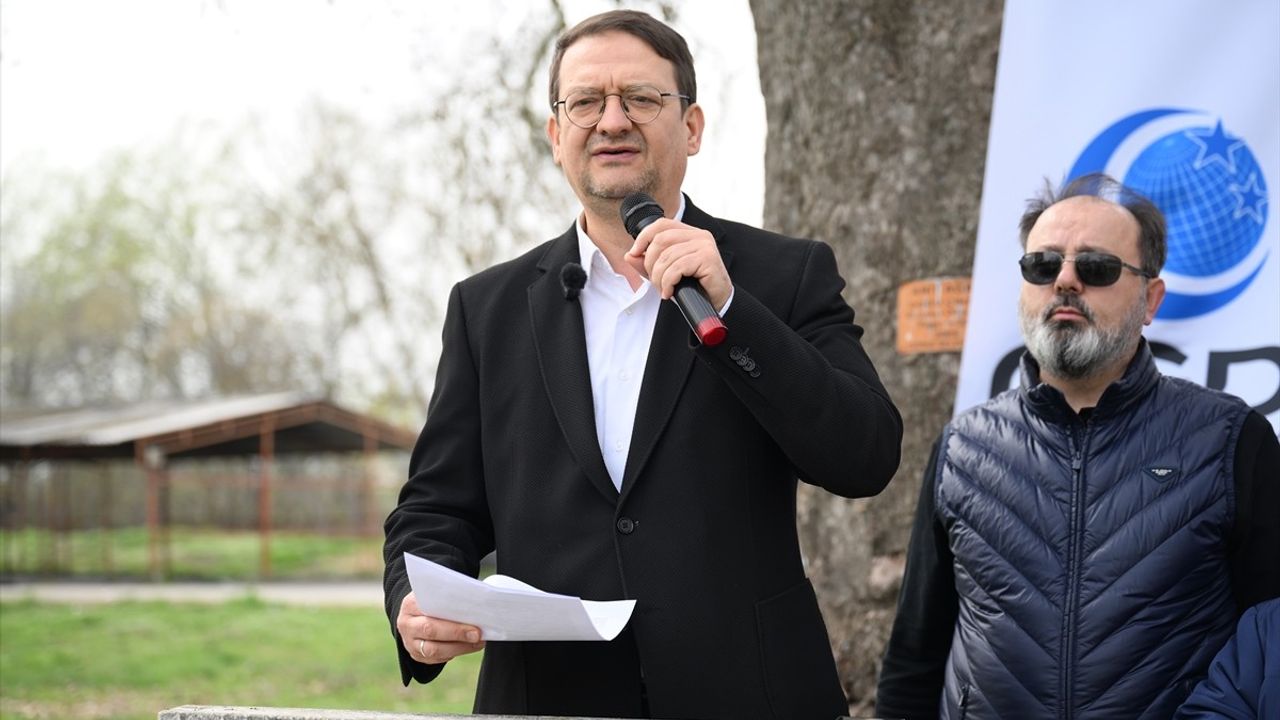 Edirne'de Balkan Şehitleri ve Gazze Anması