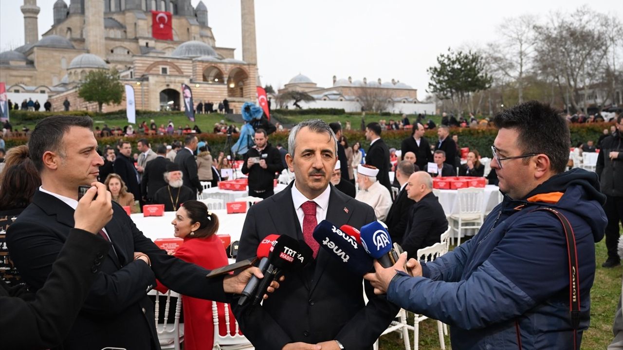 Edirne'de Büyük Selimiye İftarı