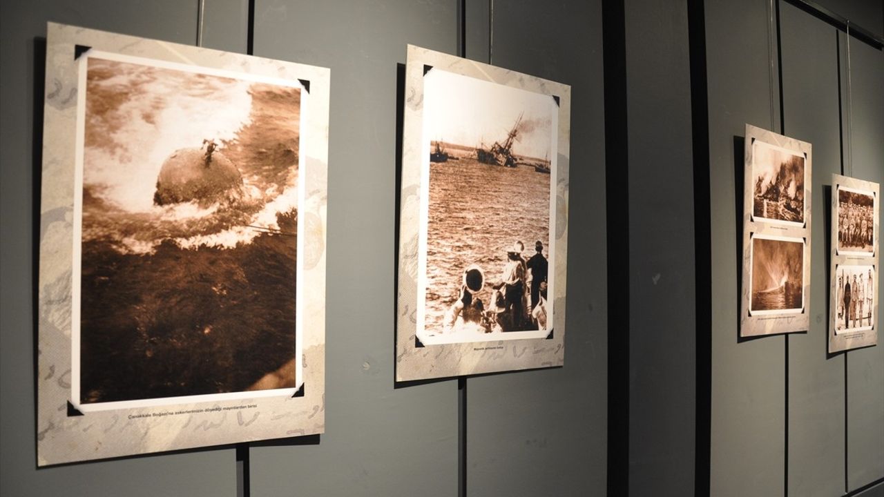 Eskişehir'de 'Ölümsüz Karelerle Çanakkale Fotoğraf Sergisi' Açıldı