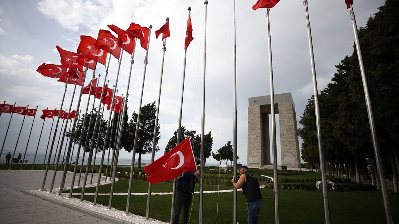 Gelibolu Yarımadası'nda 18 Mart Zaferi Törenlerine Hazırlıklar Devam Ediyor