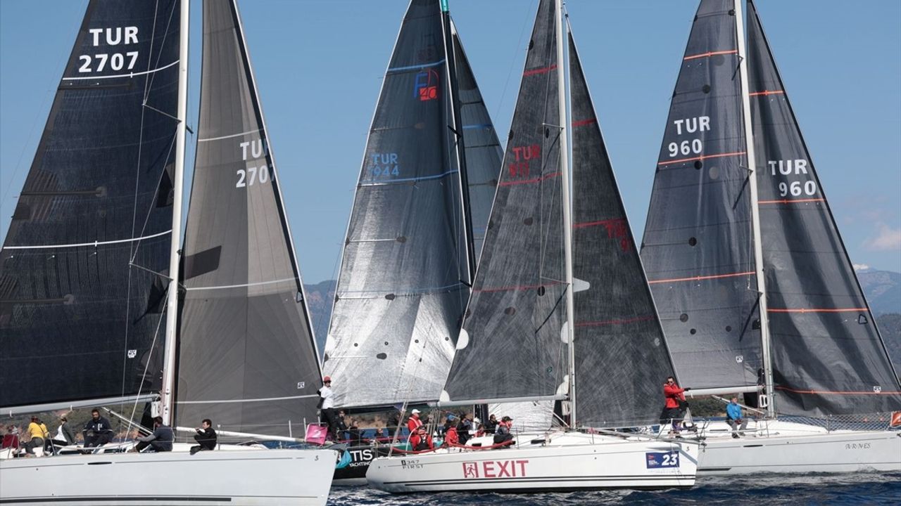 Göcek Kış Trofesi Yat Yarışları Başladı