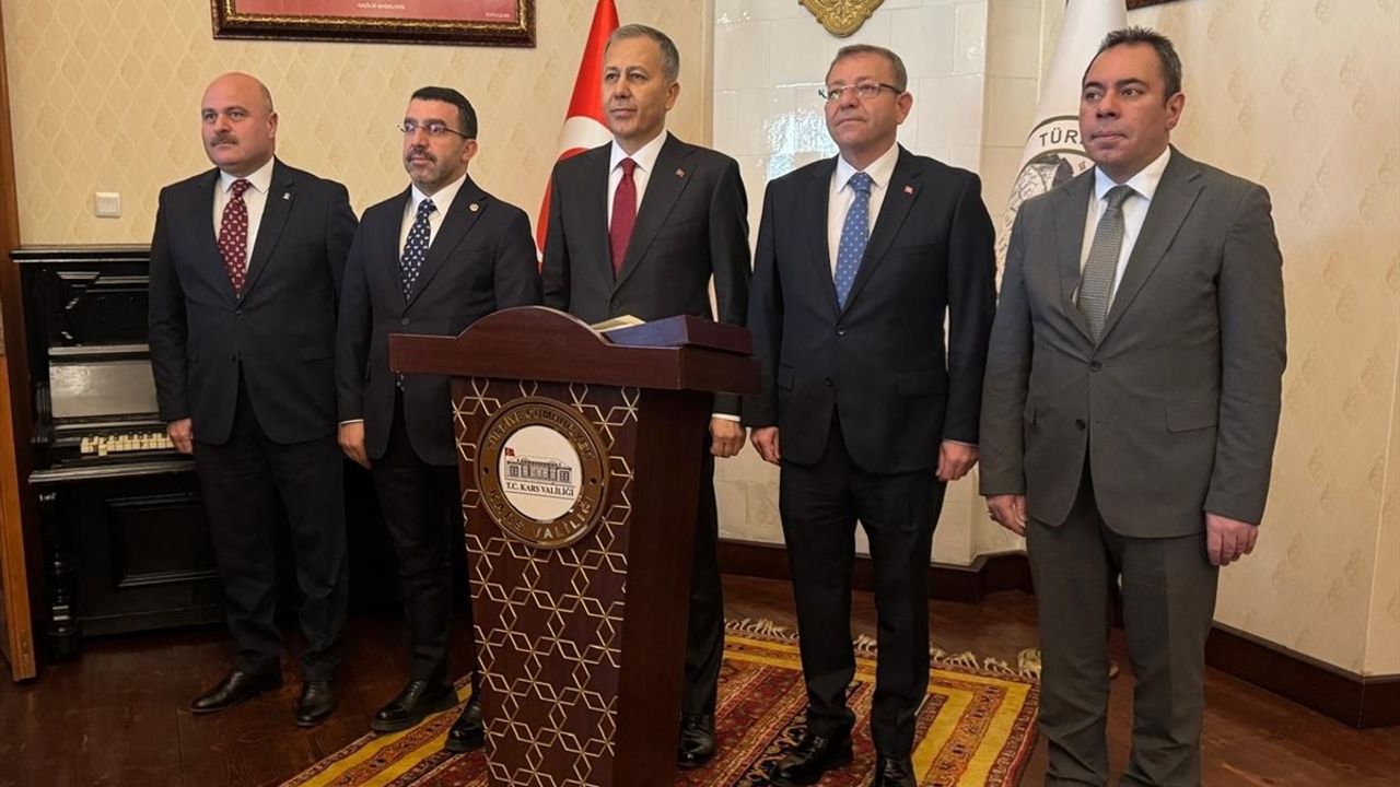 İçişleri Bakanı Ali Yerlikaya'nın Kars Ziyareti