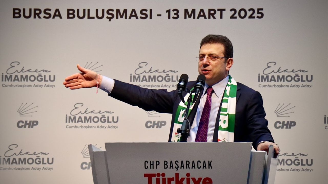 İmamoğlu Bursa'da Partililere Seslendi