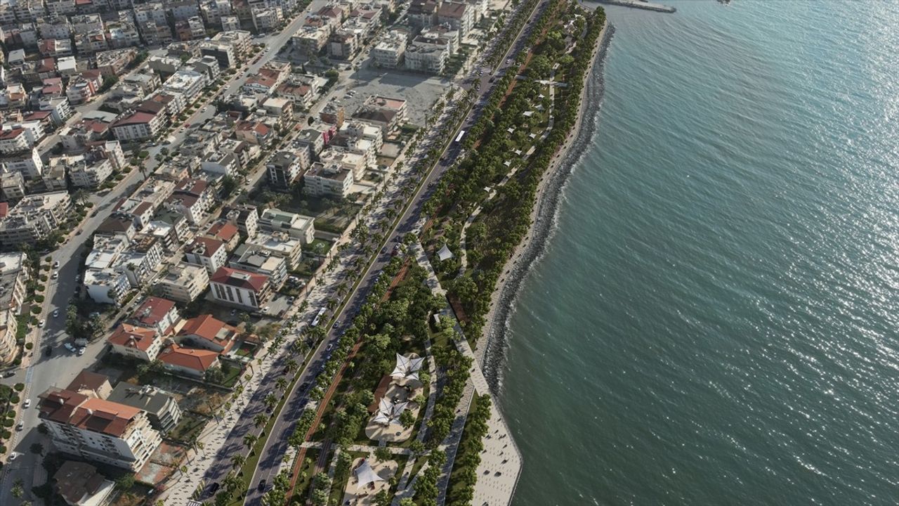 İskenderun Sahil Projesi Devam Ediyor