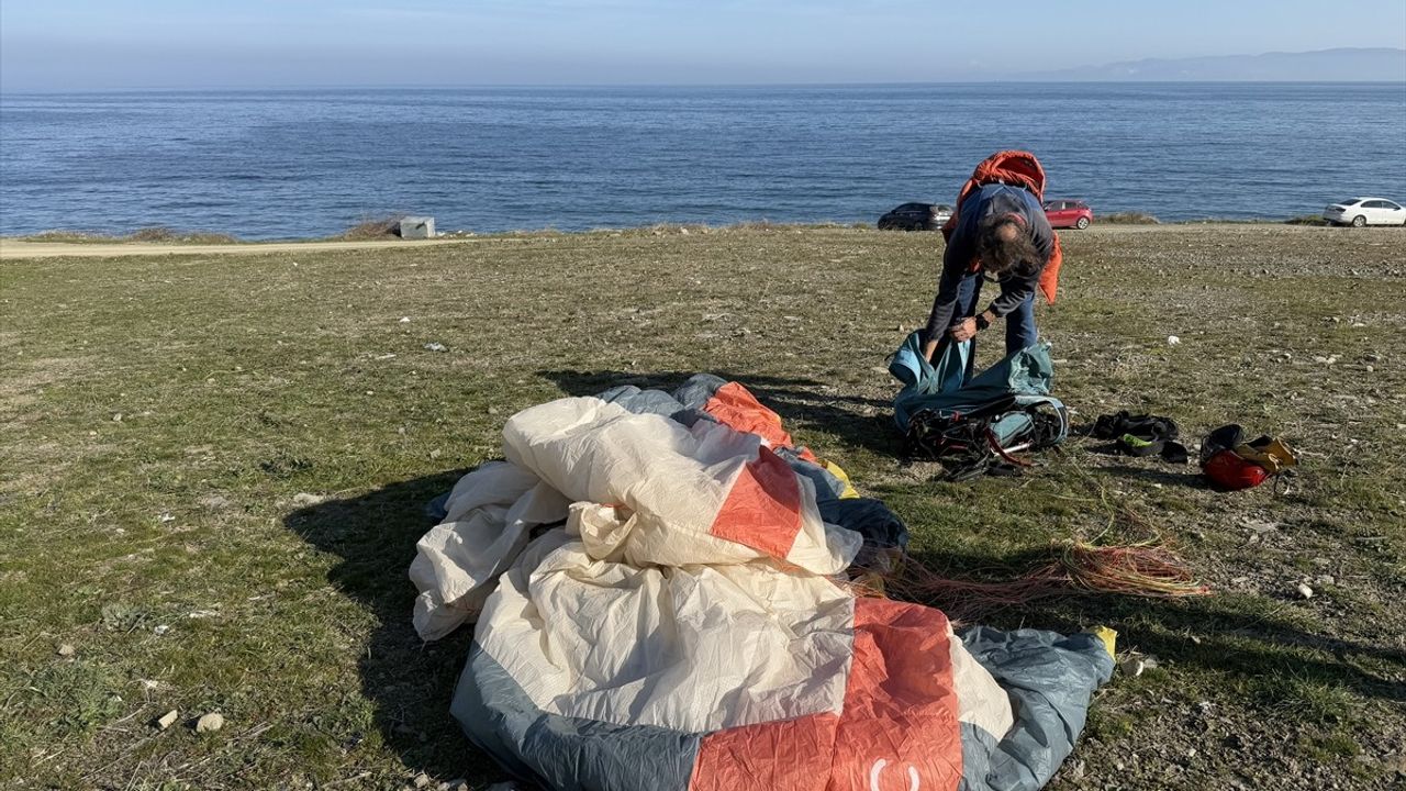 İtalyan Yamaç Paraşütü Pilotunun Tekirdağ Macerası