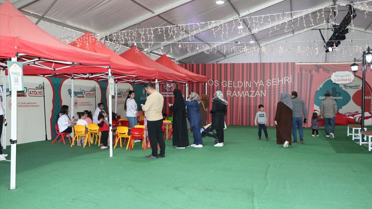 Kahramanmaraş'ta Çocuklar için Ramazan Panayırı