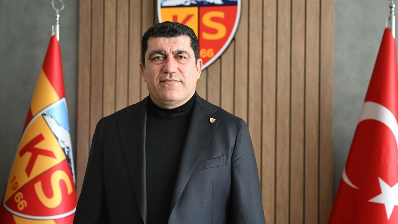 Kayserispor Başkanı Nurettin Açıkalın: "Hedefimiz Her Zaman Yüksek"