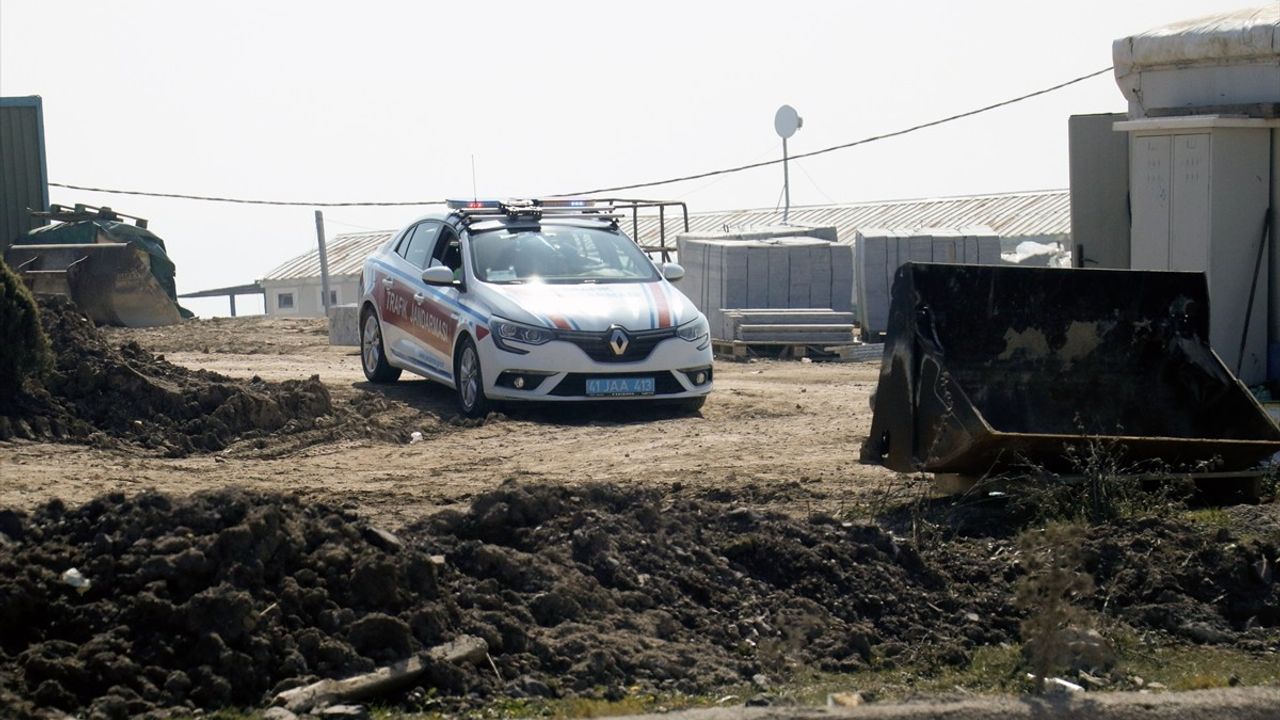 Kocaeli'de Doğal Gaz Boru Hattı Delindi