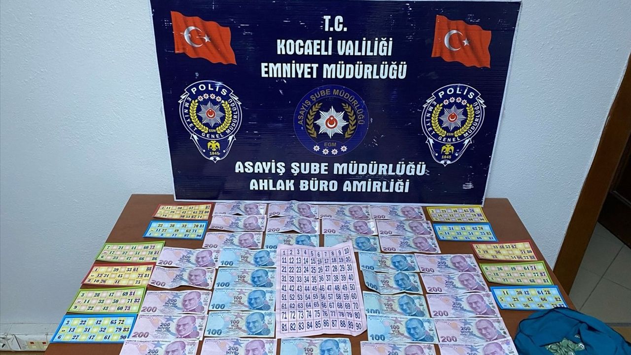 Kocaeli'de Kumar Operasyonu: 7 Kişiye Yüklü Ceza