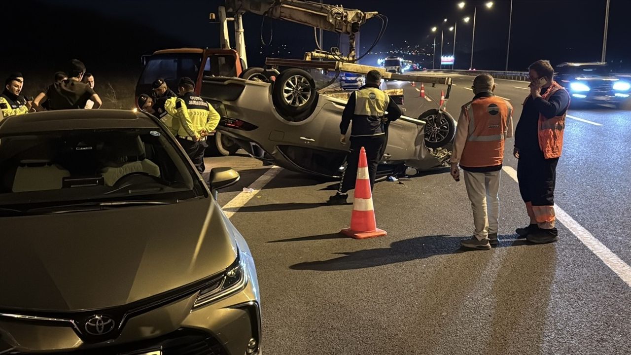 Kuzey Marmara Otoyolu'nda Feci Kaza: 5 Yaralı