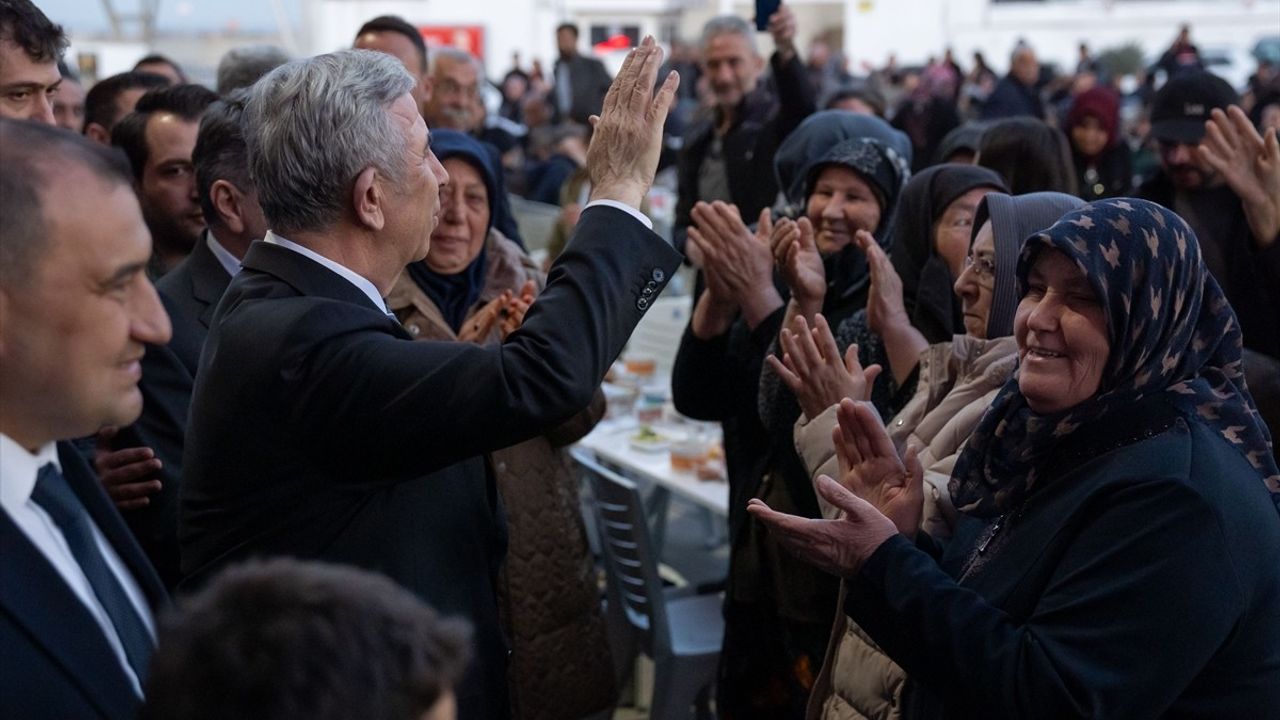 Mansur Yavaş'tan İftar Programında Önemli Açıklamalar