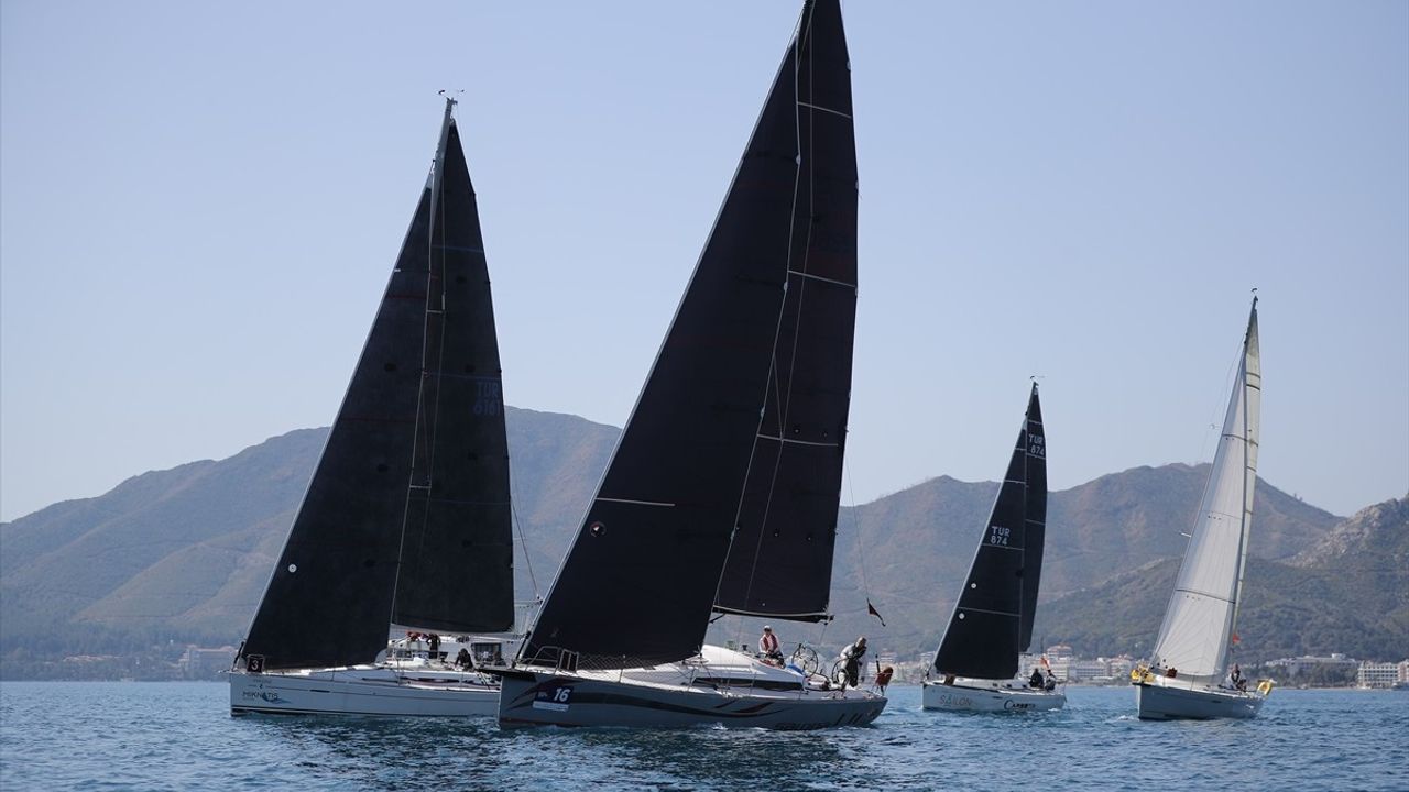 Marmaris'te MIYC Trio Cup Yat Yarışları Tamamlandı