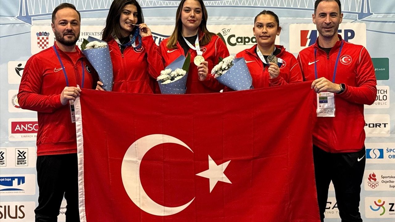 Milli Atıcılar Avrupa Gençler Şampiyonası'nda Başarıya İmza Attı