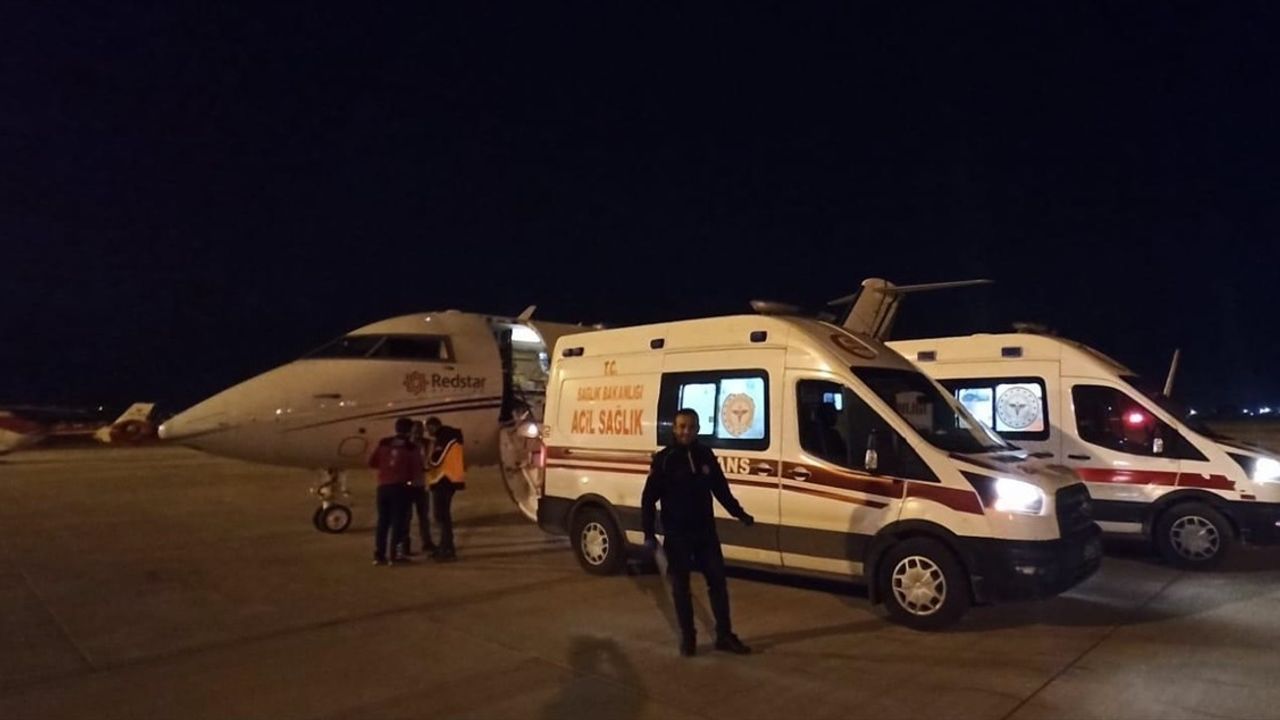 Muş'ta Kalp Rahatsızlığı Olan Bebek İçin Ambulans Uçak Gönderildi