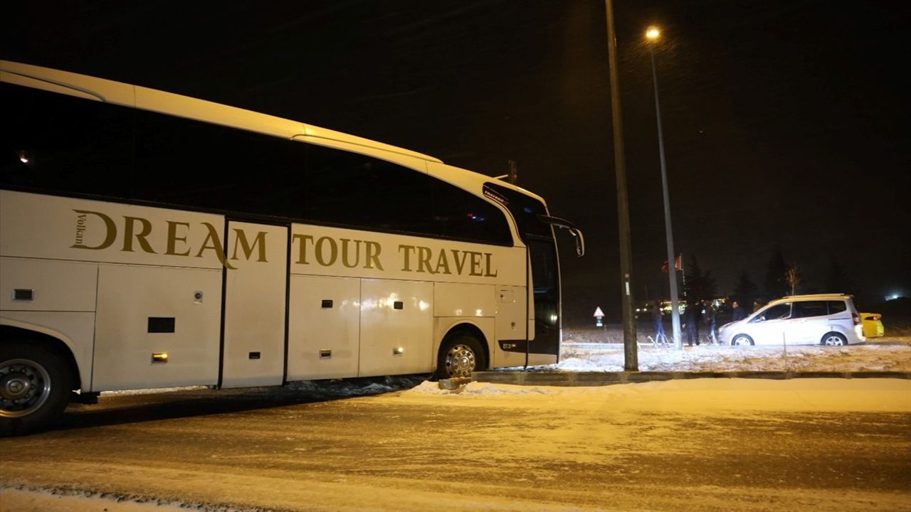 Nevşehir'de Tur Otobüsü Kazası: Bir Yaralı