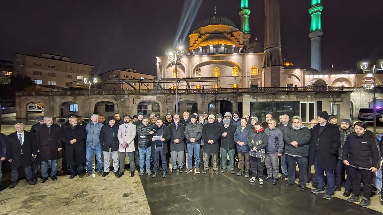 Ordu'da Gazze Saldırılarına Protesto