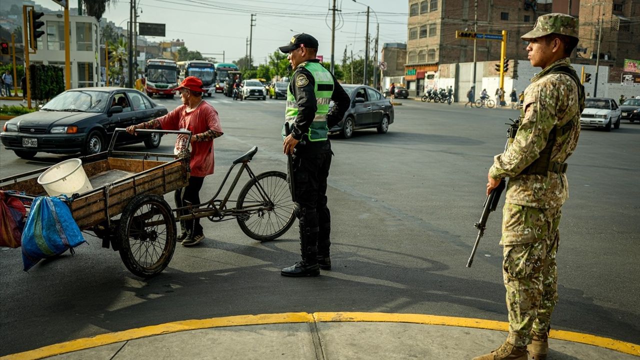 Peru'da Organize Suçla Mücadele için OHAL İlan Edildi