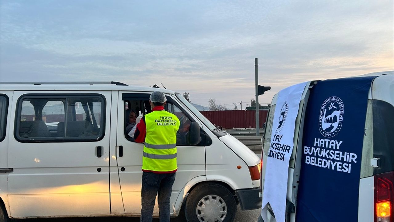 Ramazan’da Hatay Büyükşehir Belediyesi'nden İftara Özel İkram