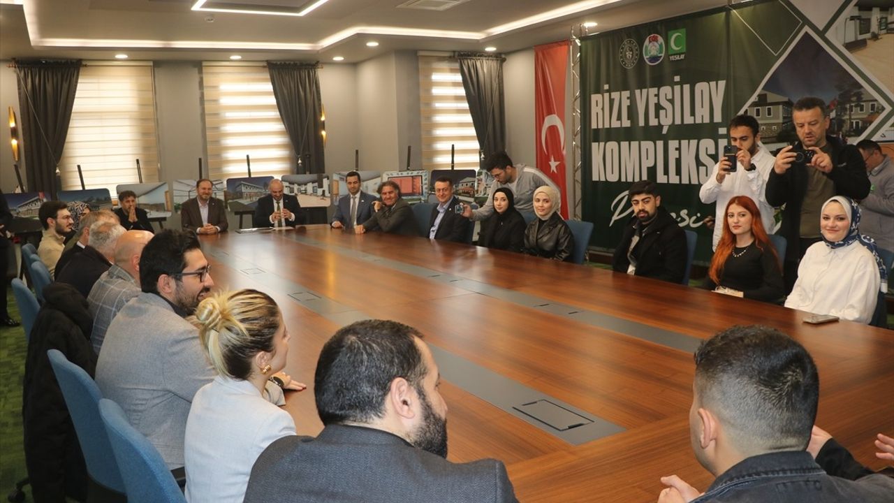 Rize'de Yeşilay Kompleksi Projesi Tanıtıldı