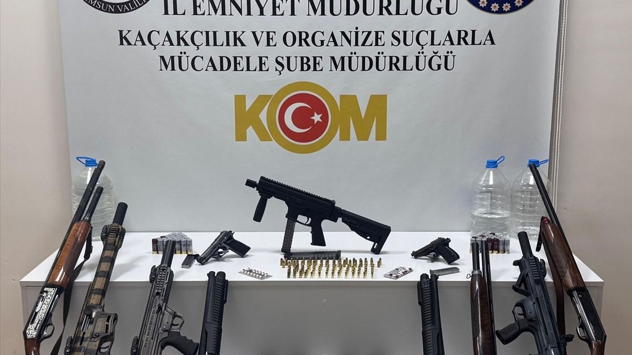 Samsun'da Eğlence Mekanına Silahlı Operasyon