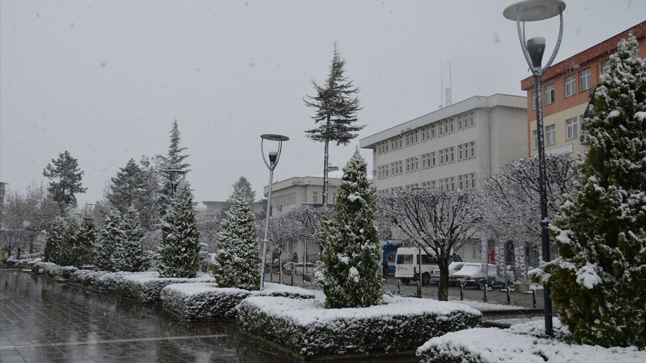 Samsun'da Yoğun Kar Yağışı