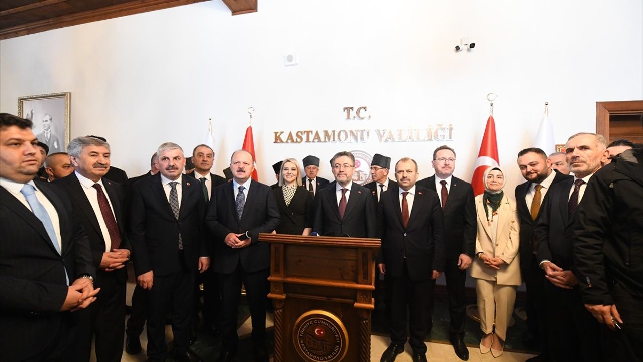 Tarım ve Orman Bakanı Yumaklı'nın Kastamonu Bayramlaştığı Törende Açıkladıkları