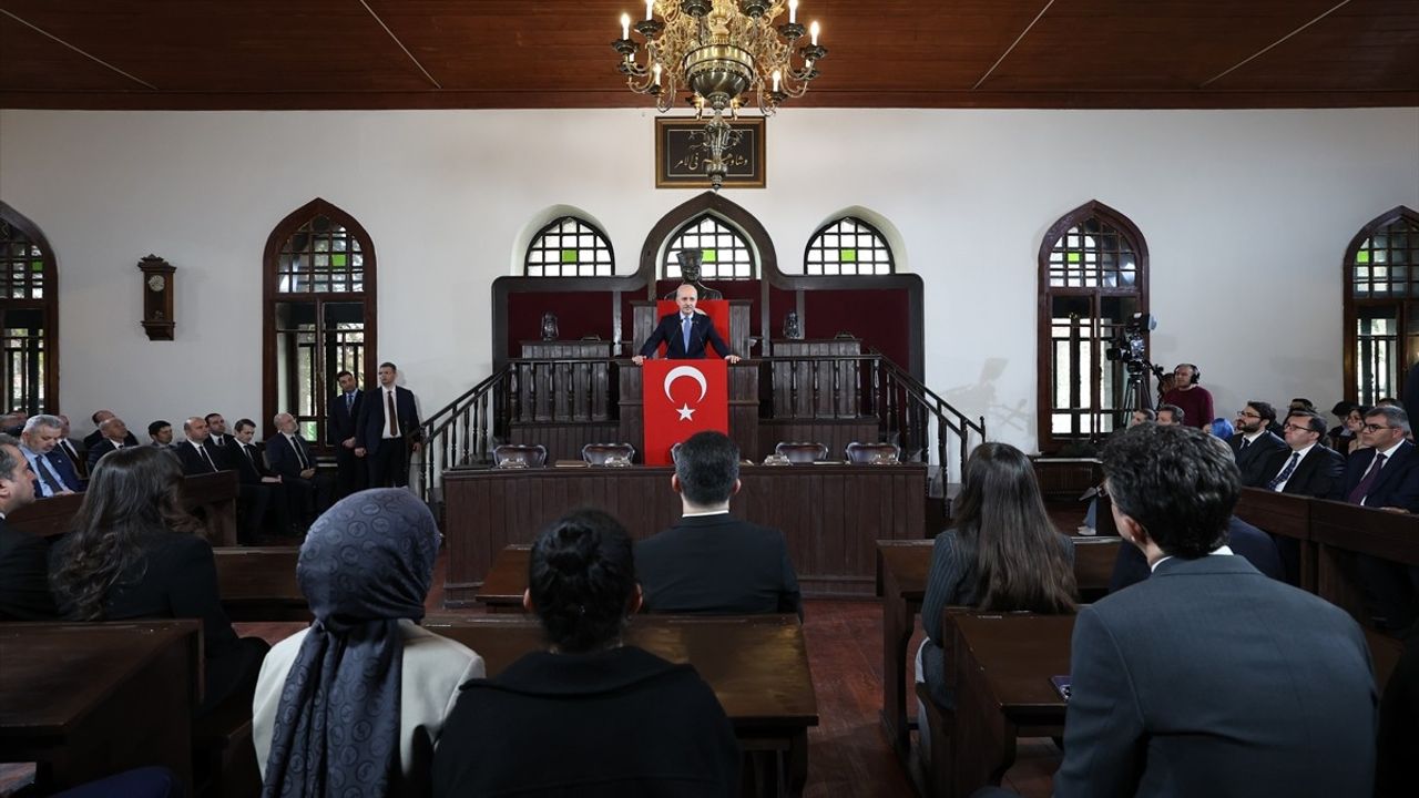 TBMM Başkanı Kurtulmuş'tan İstiklal Marşı Vurgusu