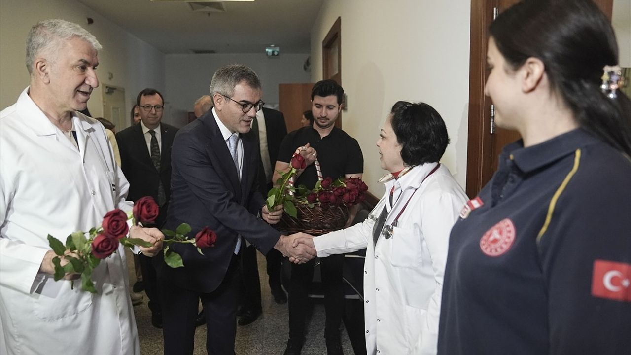 TBMM Genel Sekreteri Talip Uzun'dan 14 Mart Tıp Bayramı Ziyareti