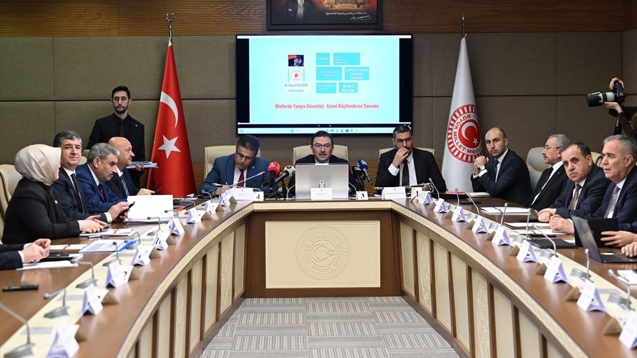 TBMM Komisyonu Kartalkaya Kayak Merkezi'ndeki Otel Yangınını İnceliyor