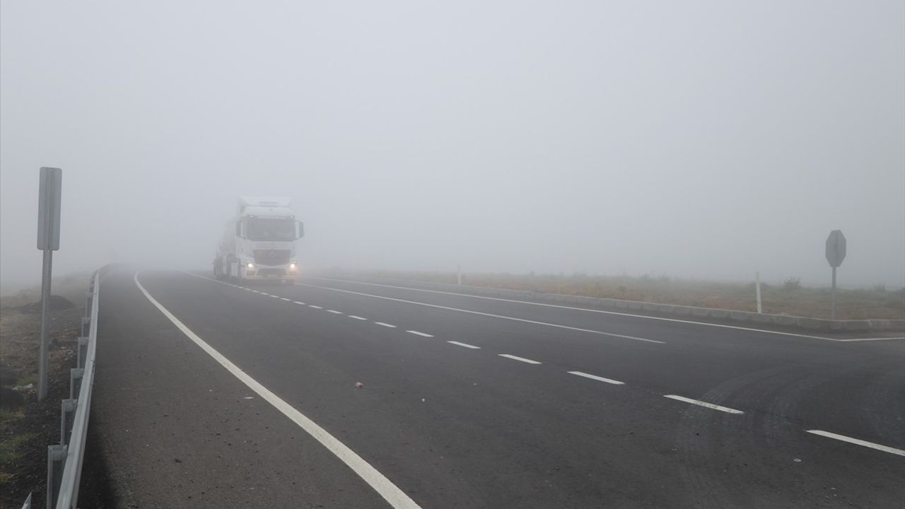 Tekirdağ'da Yoğun Sis Etkisi