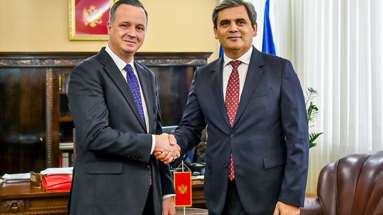 TİKA Başkanı Serkan Kayalar'ın Karadağ Temasları