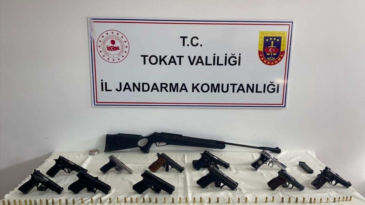 Tokat'ta Kaçak Silah Operasyonu: İki Gözaltı