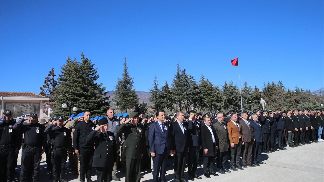 Tokat'ta Polis Memuru Hacı Nuri Erdağ'ın Cenaze Töreni Düzendi