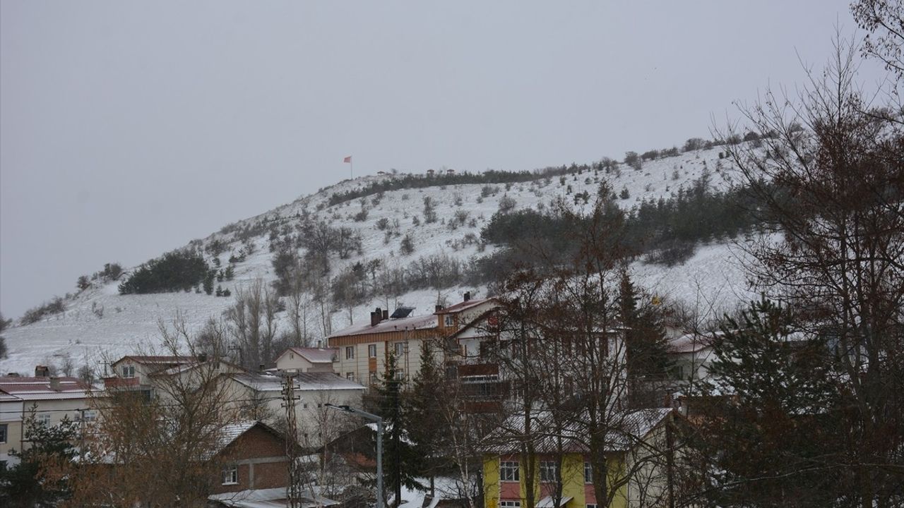 Tokat'ta Yoğun Kar Yağışı