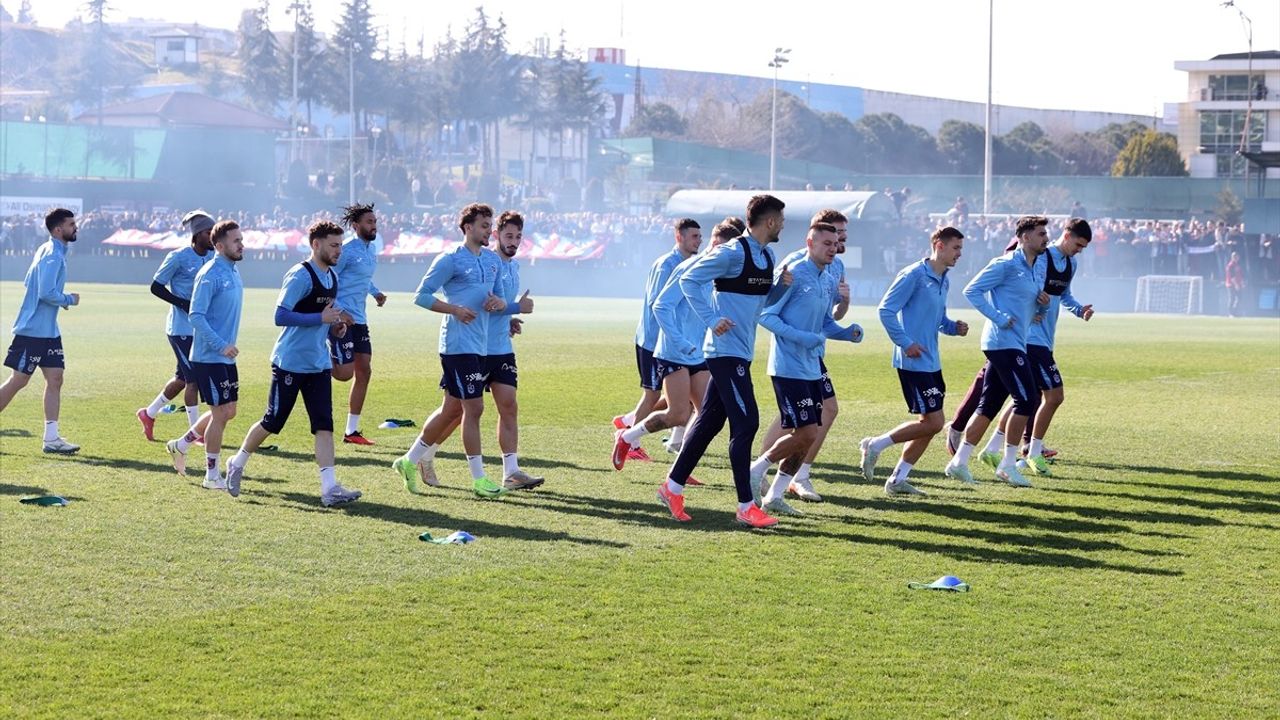 Trabzonspor'dan Başakşehir Maçına Hazırlık
