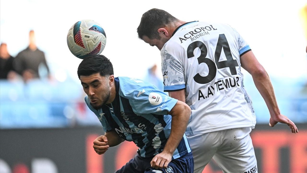Trendyol Süper Lig: Adana Demirspor ile Sipay Bodrum FK Golsüz Berabere Kaldı