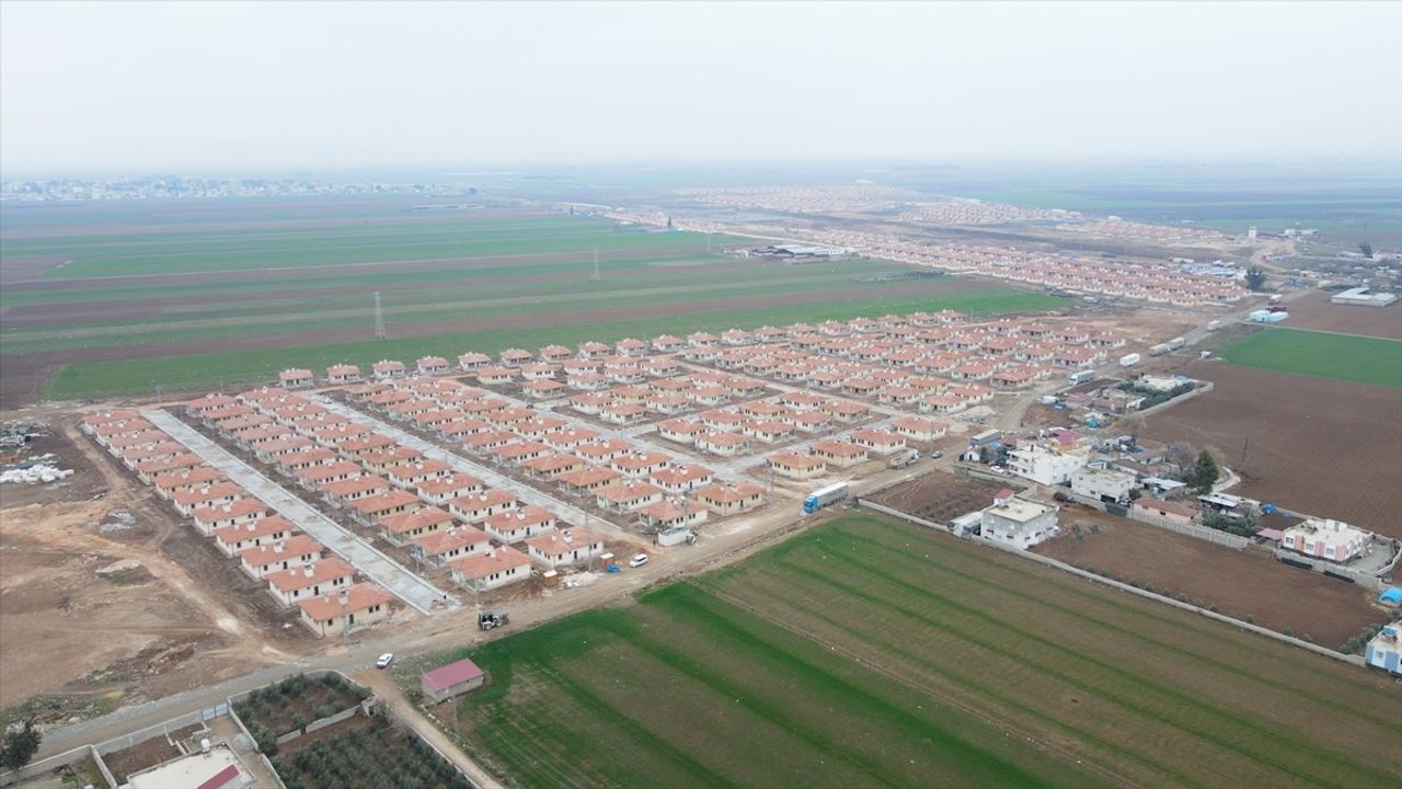 Türkiye'nin İlk Kırsal Uydu Kenti Hatay Kumlu'da Kuruldu