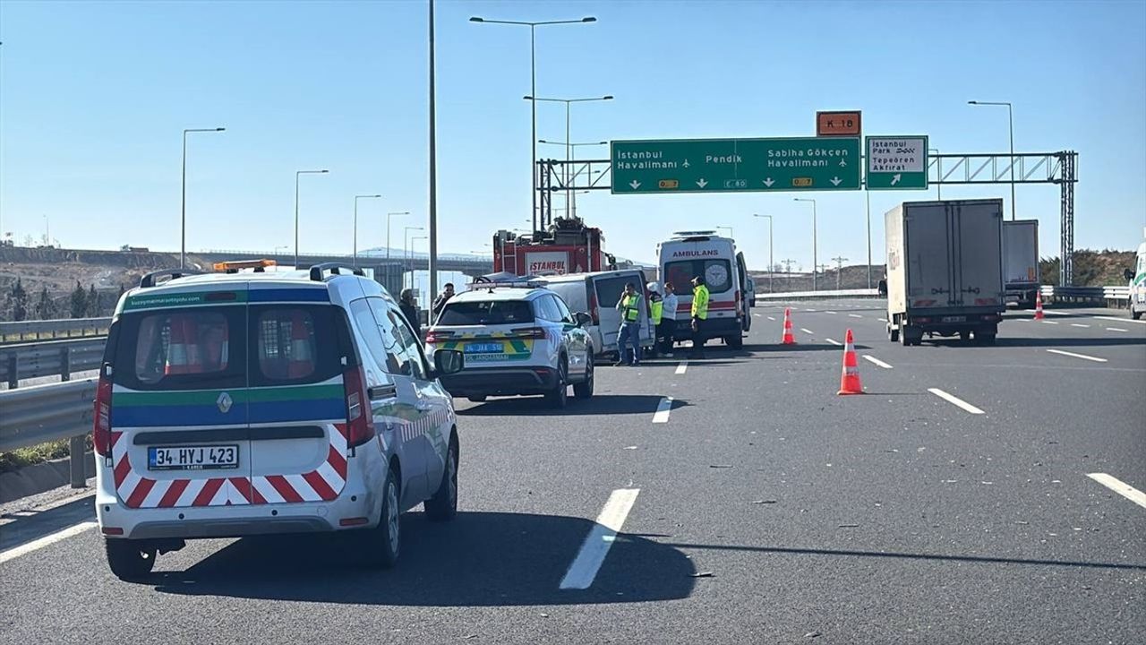 Tuzla'da Feci Trafik Kazası: 1 Ölü, 1 Yaralı