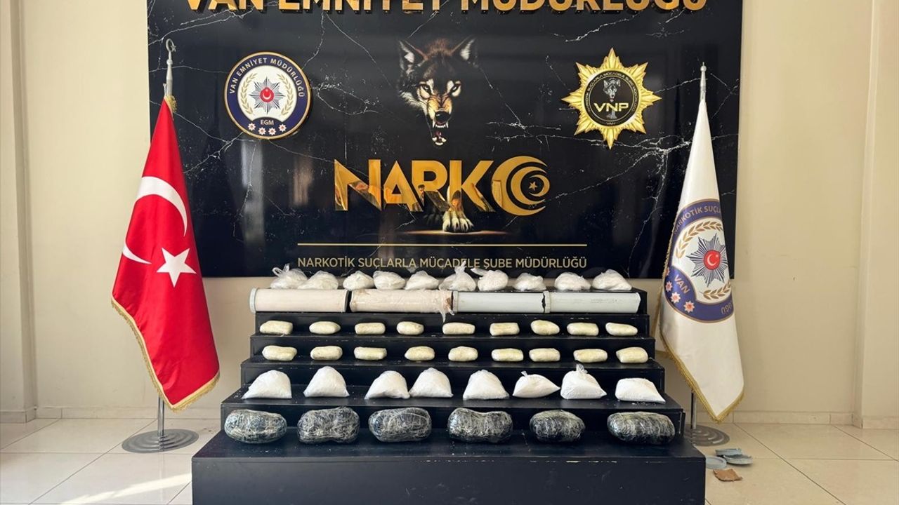 Van'da Sentetik Uyuşturucu Operasyonu: 49 Kilo Ele Geçirildi
