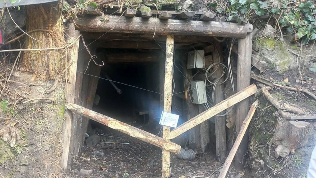 Zonguldak'ta Ruhsatsız 8 Maden Ocağı Kapatıldı