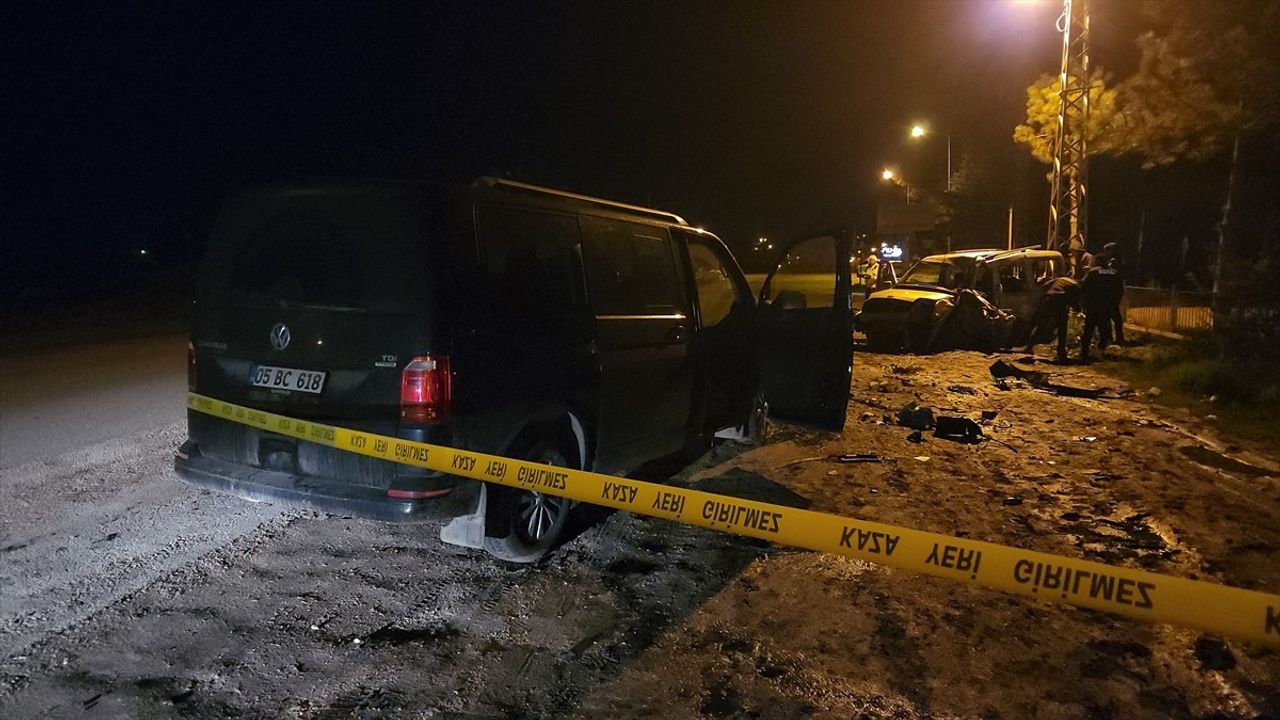 Amasya'da Trafik Kazası: 7 Yaralı
