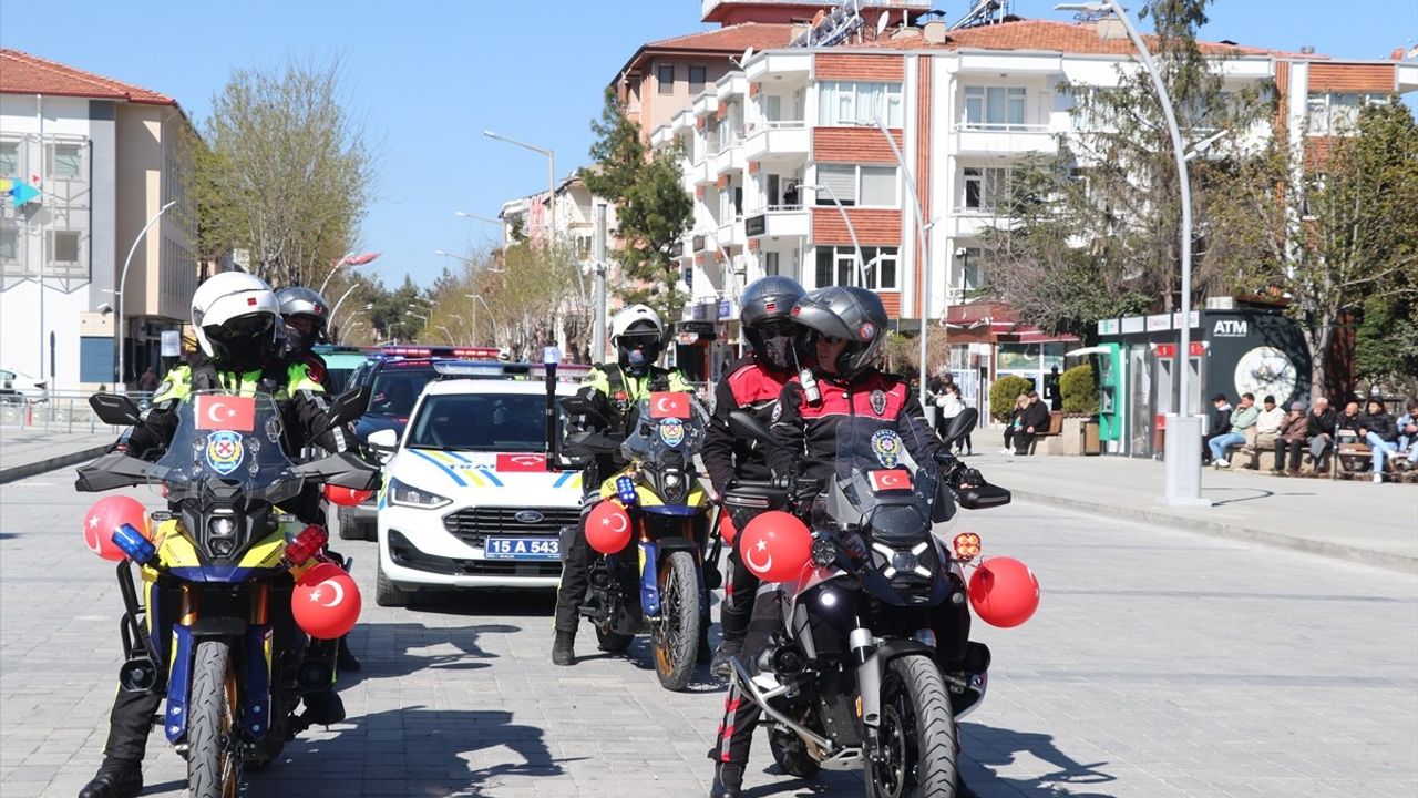 Burdur'da Türk Polis Teşkilatı'nın 180. Yıl Dönümü Kutlandı