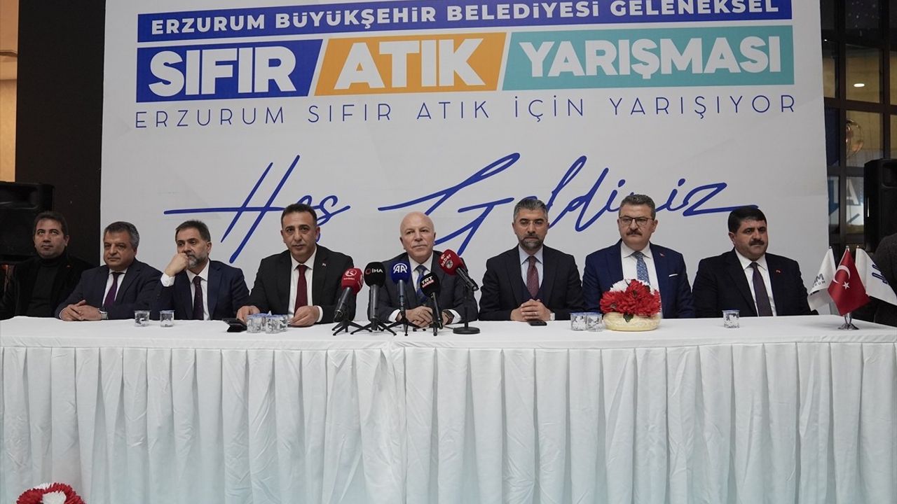 Erzurum'da Geleneksel Sıfır Atık Yarışması Düzenlendi