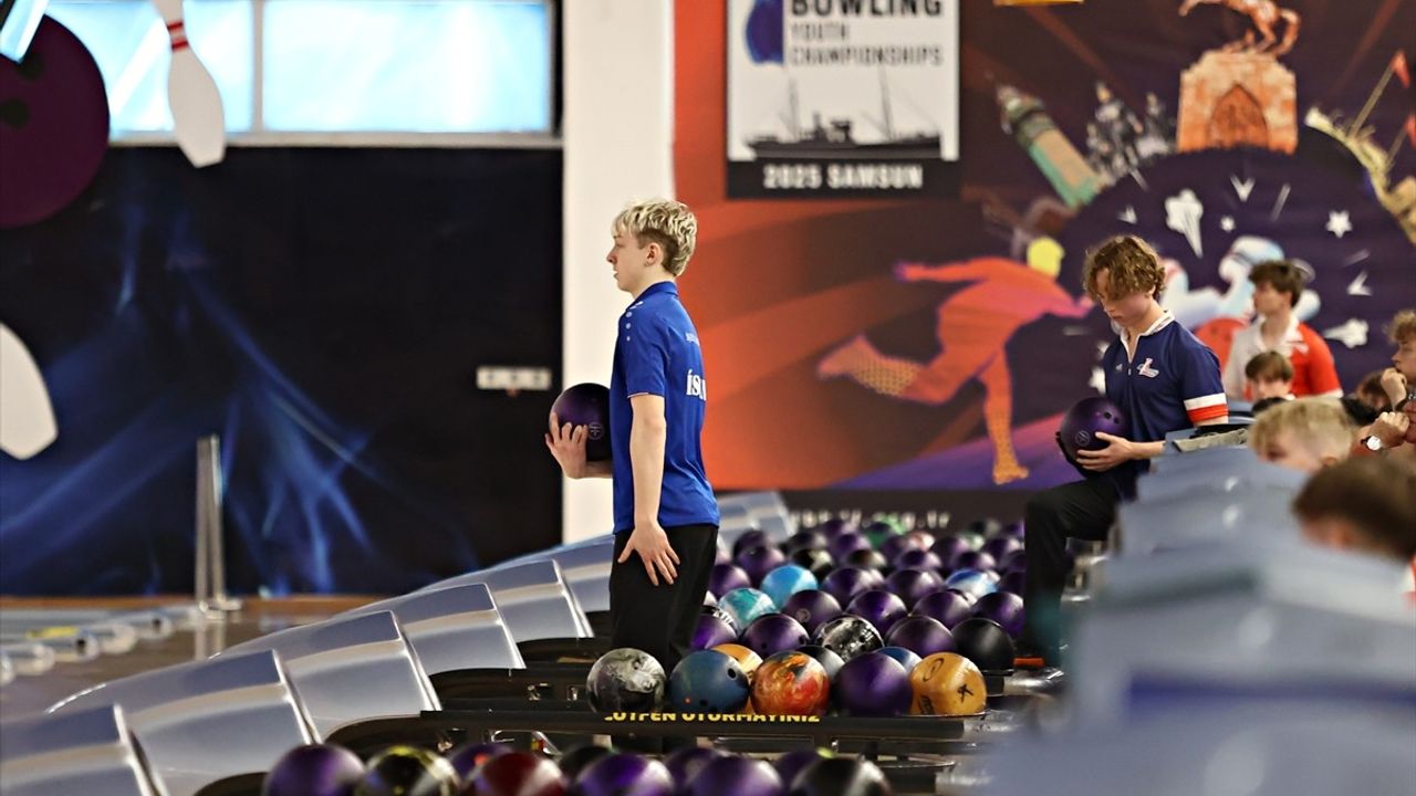 Gençler Avrupa Bowling Şampiyonası Samsun'da Başladı