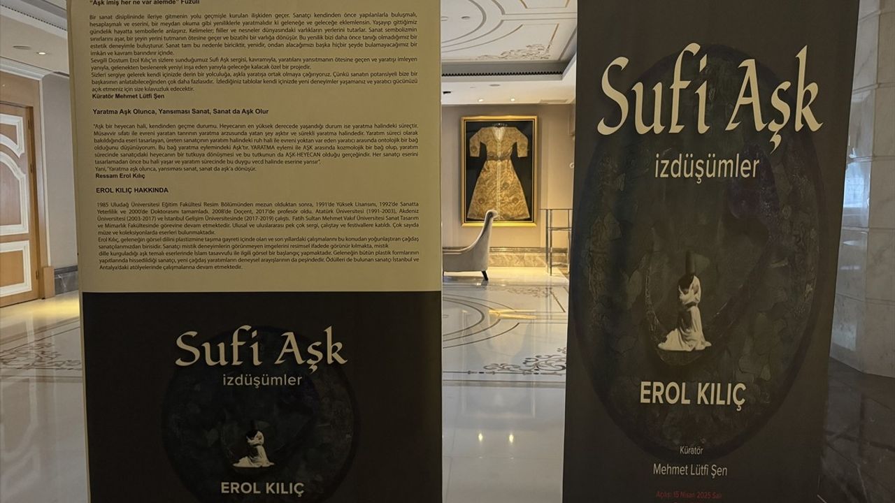 İstanbul'da 'Sufi Aşk İzdüşümler' Sergisi