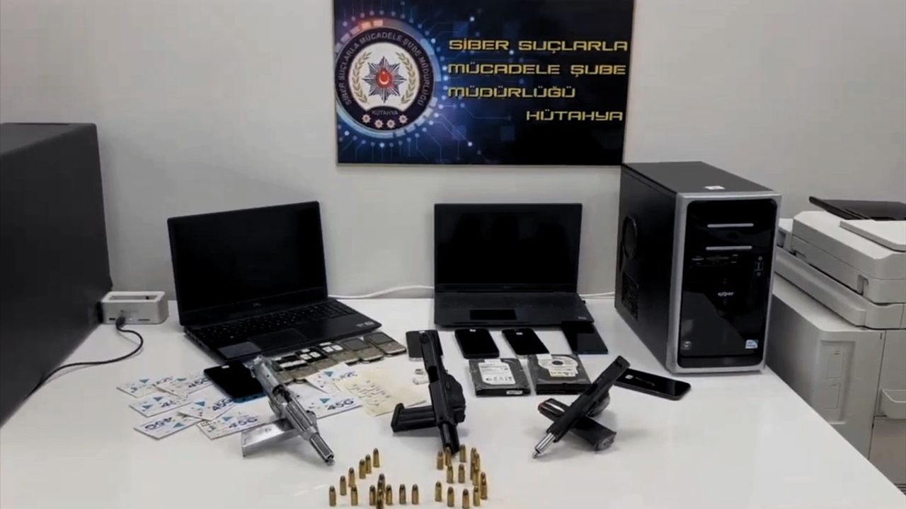Kütahya'da Yasadışı Bahis Operasyonu: 15 Gözaltı