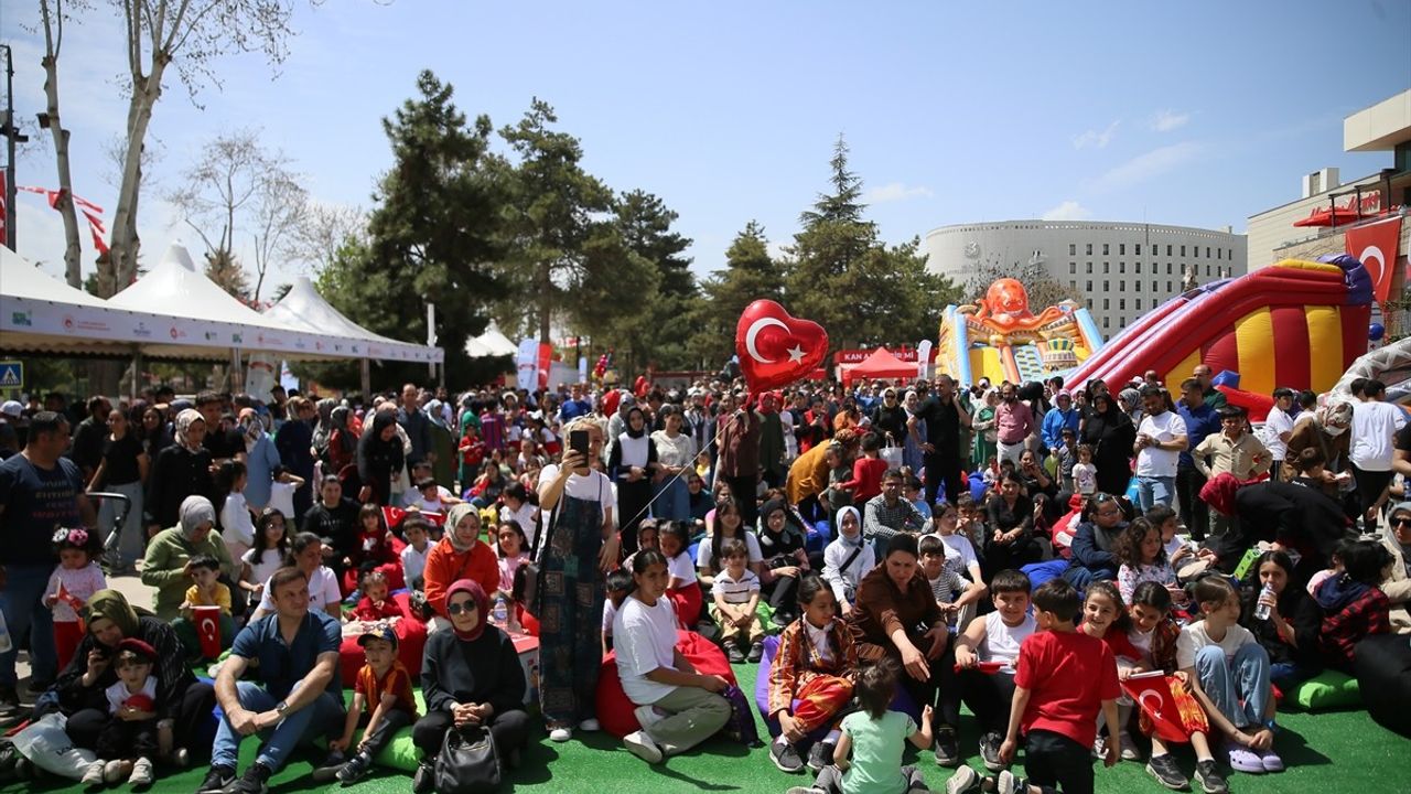 Malatya'da 23 Nisan Şenliği Coşkusu