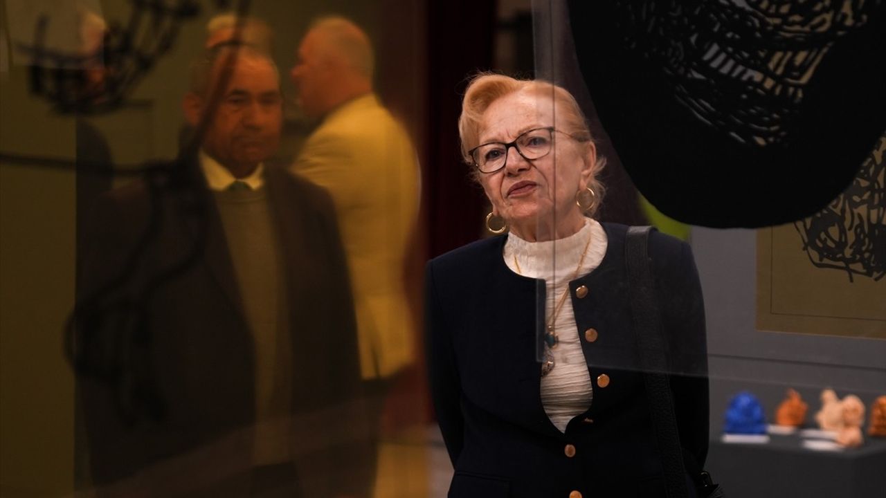 Otizmli Sanatçı Remzi Yılmaz'ın 'Sessizliğin Yankıları' Sergisi Açıldı