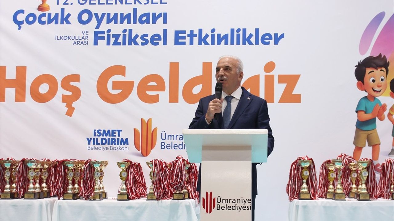 12. Geleneksel Çocuk Oyunları Kapanış Töreni Ümraniye'de Gerçekleşti